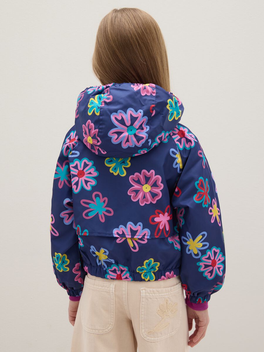 Girls' Jacket in Multicolour Blend Regular Fit_1
