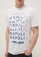 White pure cotton short-sleeve T-shirt, regular fit_2