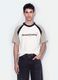 White pure cotton crew-neck T-shirt with &ldquo;Always Cooking&rdquo; slogan_2