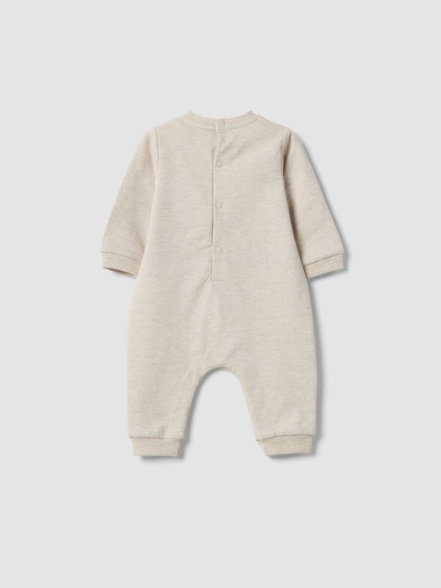 Organic Cotton Beige Baby Suit_1