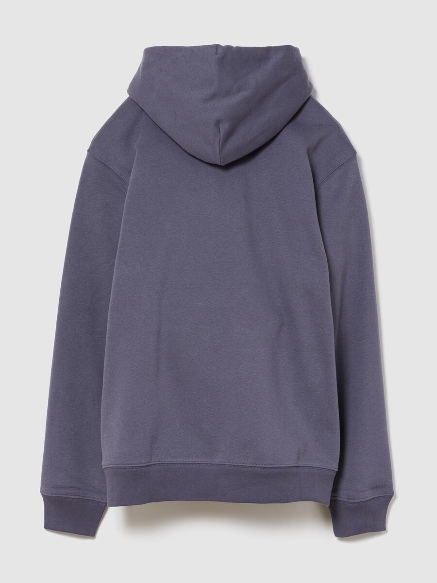 Logo hoodie in cotton blend_4