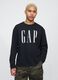 GAP Black Long Sleeve Cotton T-shirt_0