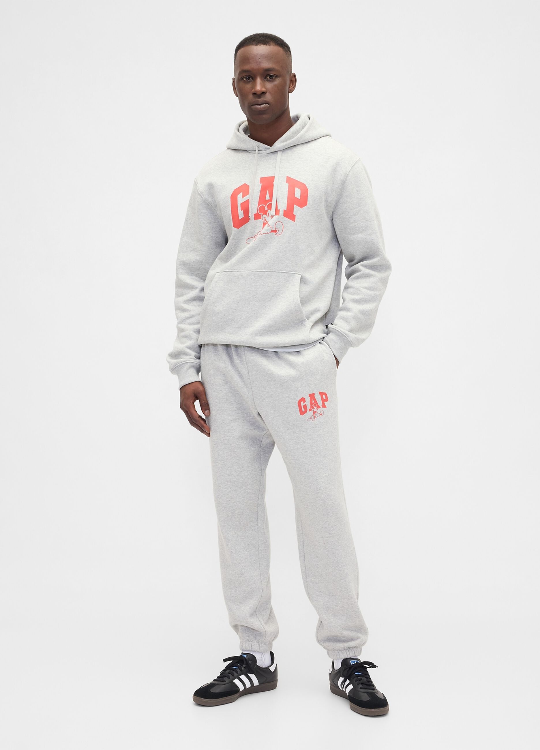 Grey Hoodie Sweatshirt