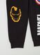 Fleece joggers with Avengers print_3