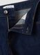Blue denim wide-leg jeans in pure cotton_6