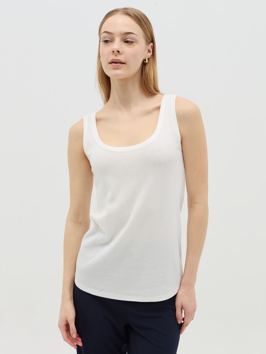 Ribbed maternity tank top_1