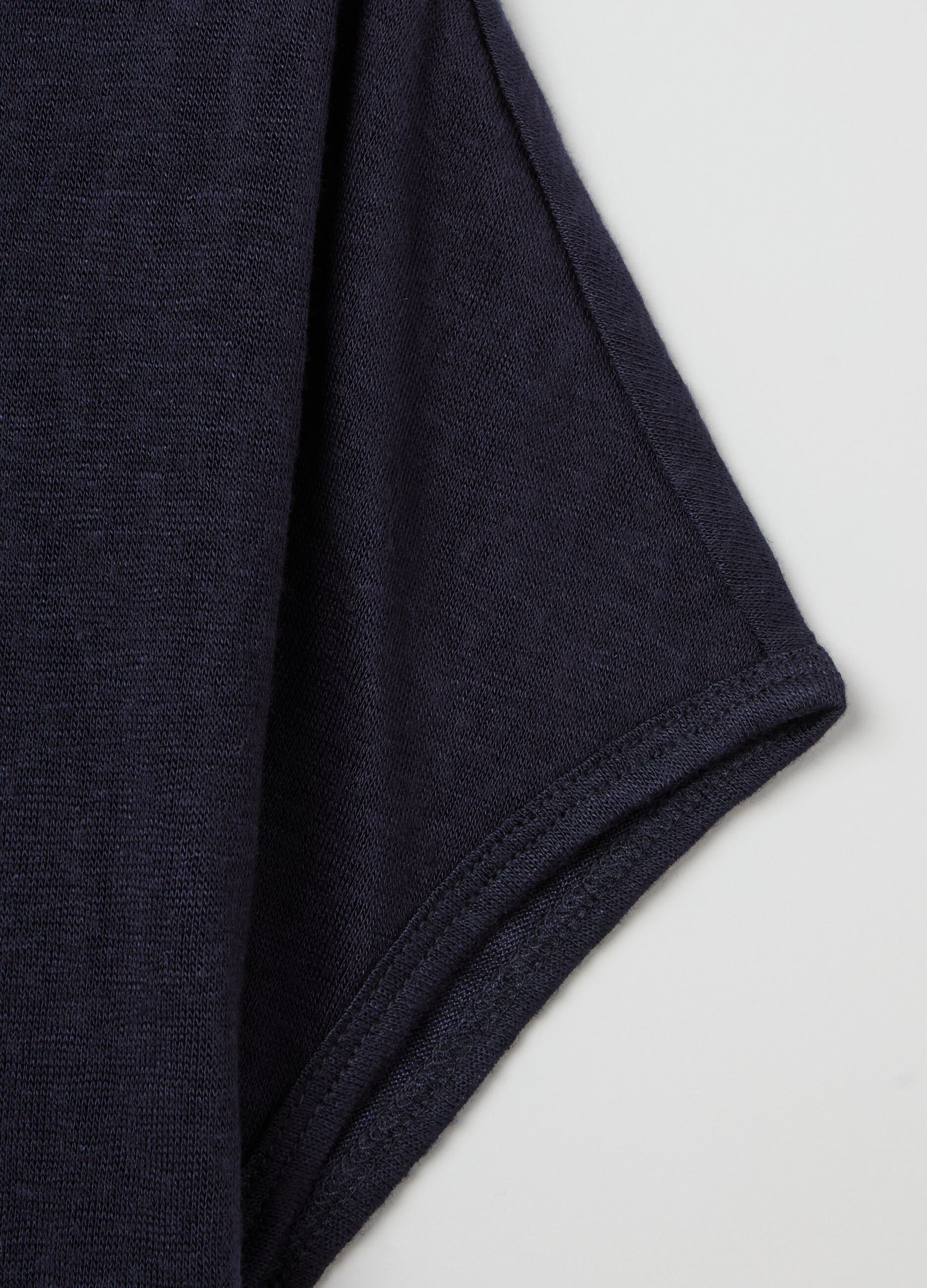 Curvy T-shirt in viscose blend