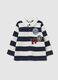 Baby pure cotton striped polo regular fit_0