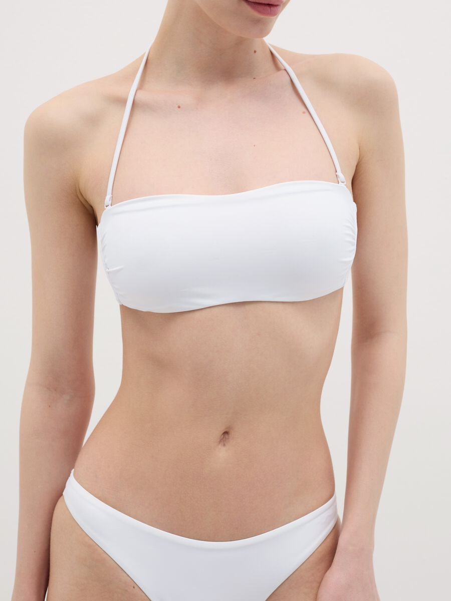 White bandeau bikini top_2