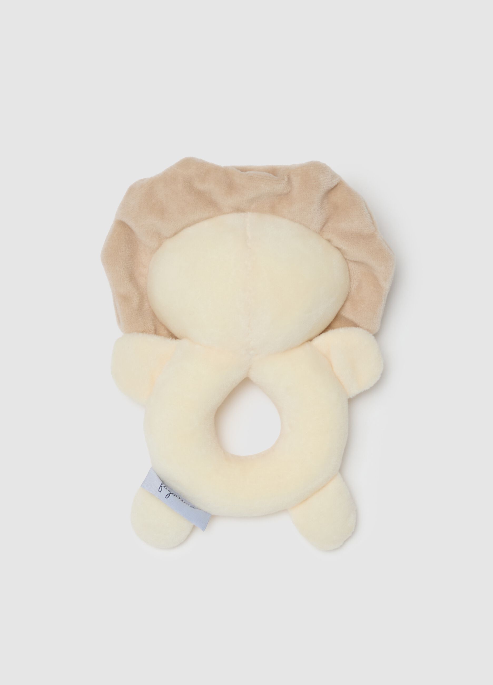 Grey Newborn Rattle