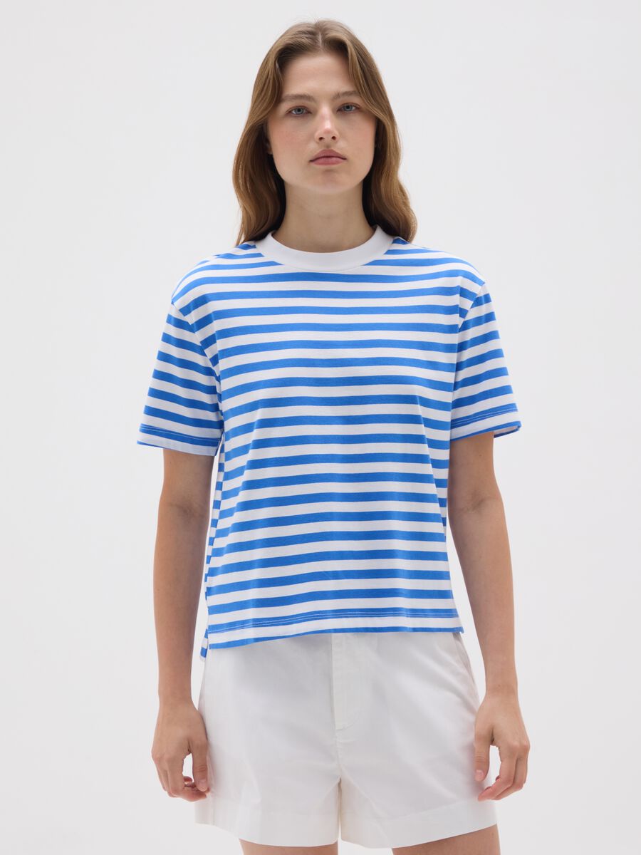 Women's multicolour pure cotton regular fit t-shirt_0