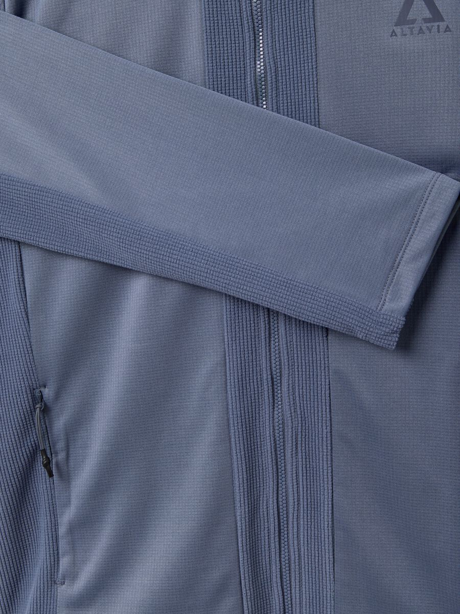 ALTAVIA FULL ZIP WAFFLE FLEECE WITH DEBORAH COMPAGNONI_5