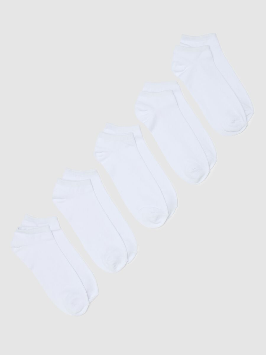 Five-pair pack stretch shoe liners_0