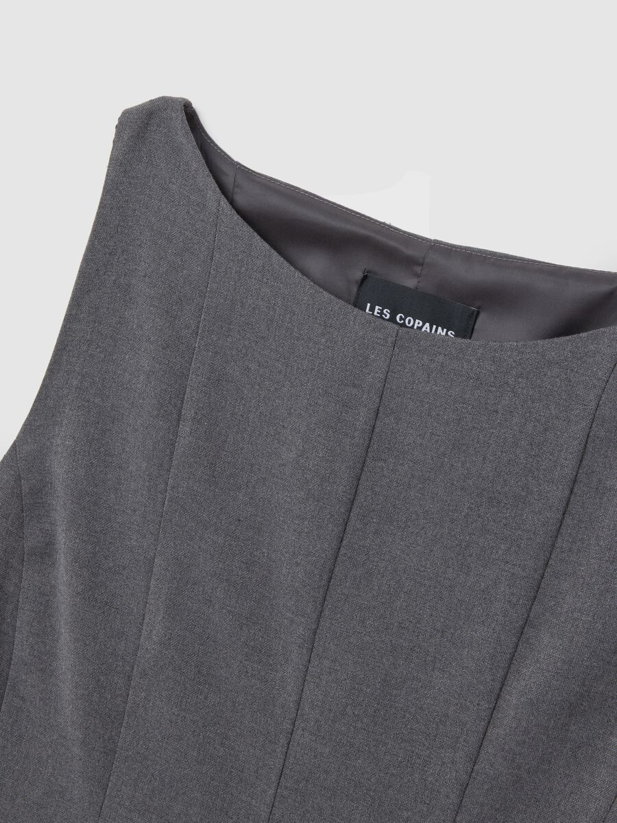 Grey Slim Fit Top_5