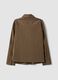 Brown striped stretch-cotton shirt with matching tie_6