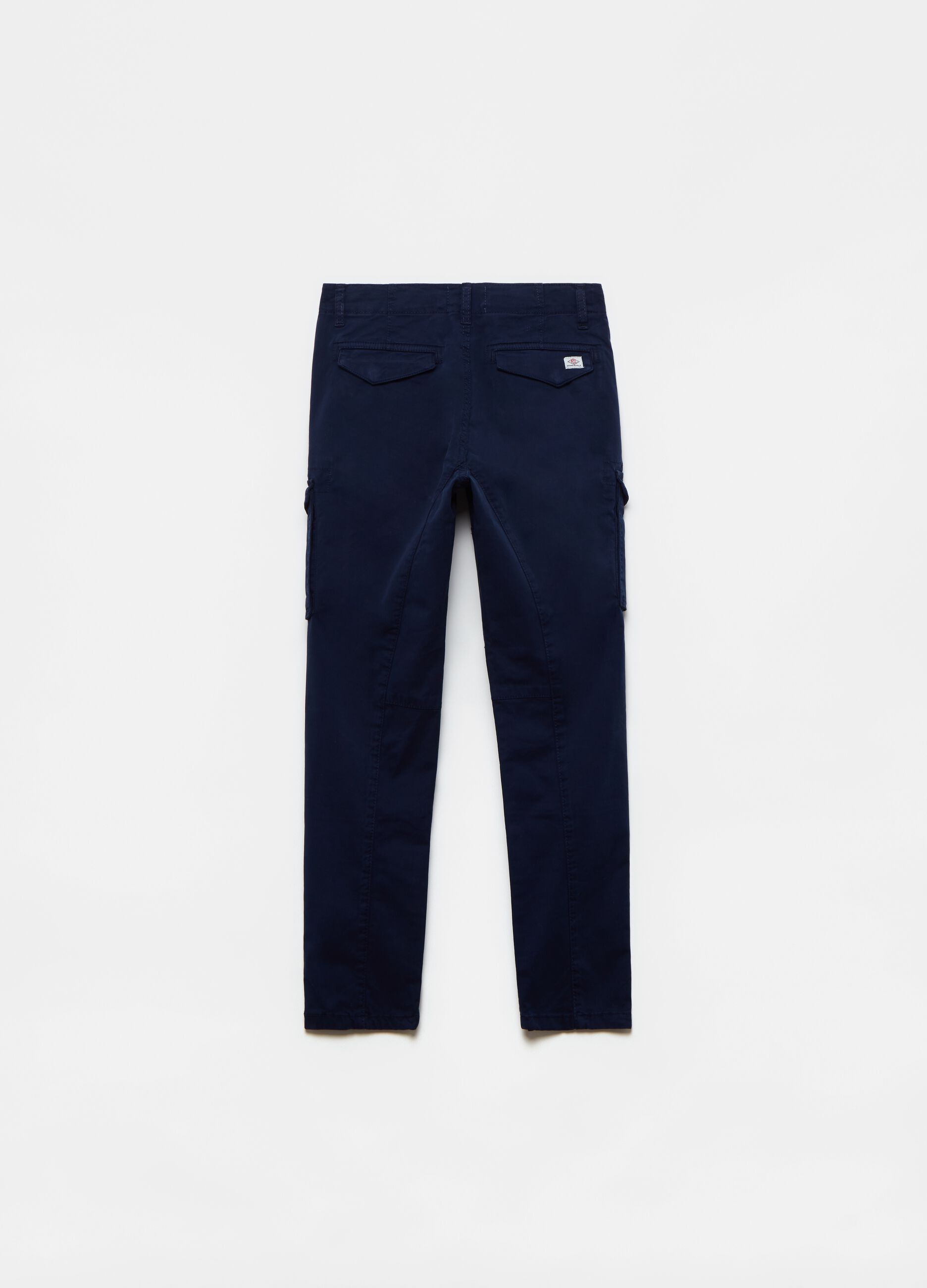 Cargo trousers in twill