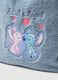 Blue fleece bag with Disney print_1