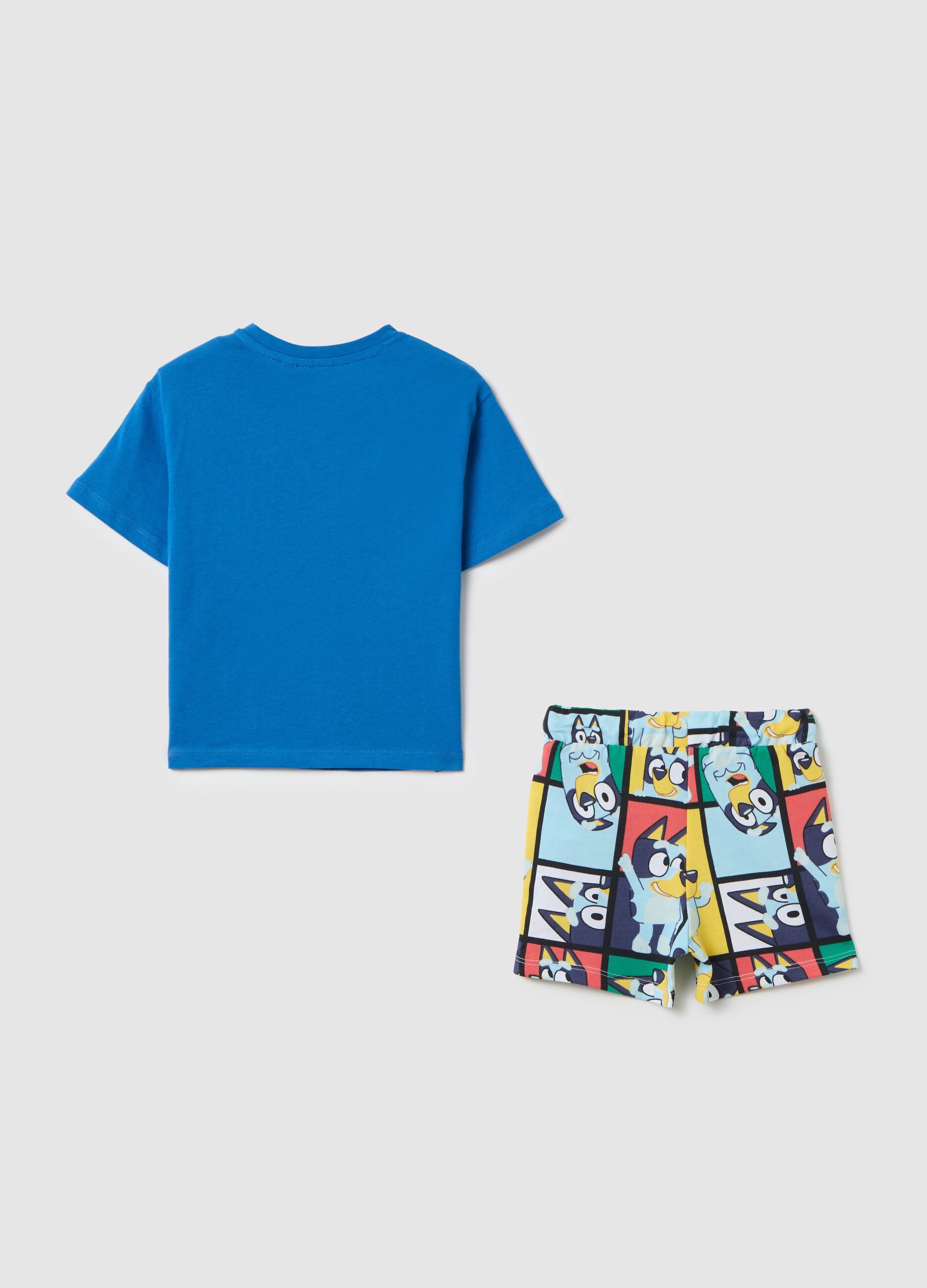 Blue jogging set with Bluey print
