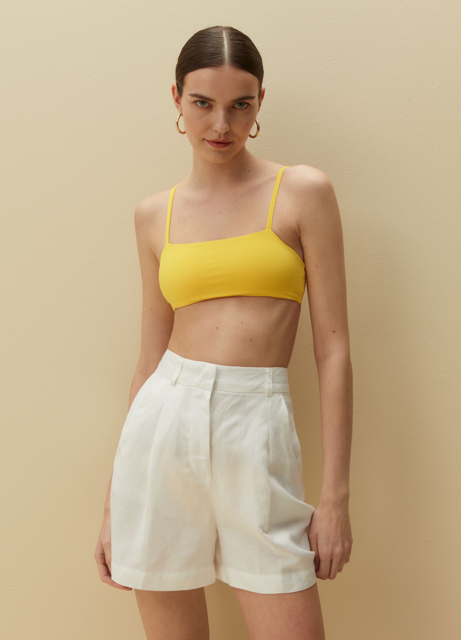 Top bikini bralette tinta unita_0