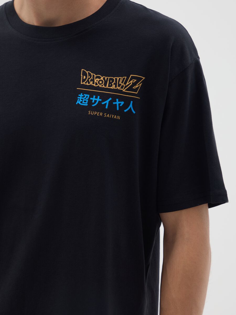 Black pure cotton regular fit t-shirt_3