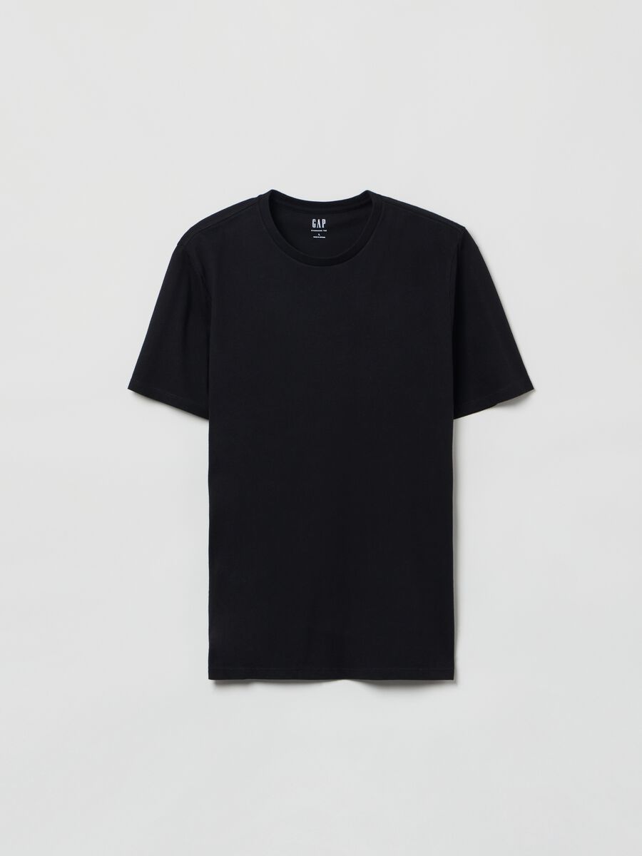 Cotton T-shirt with round neck_2