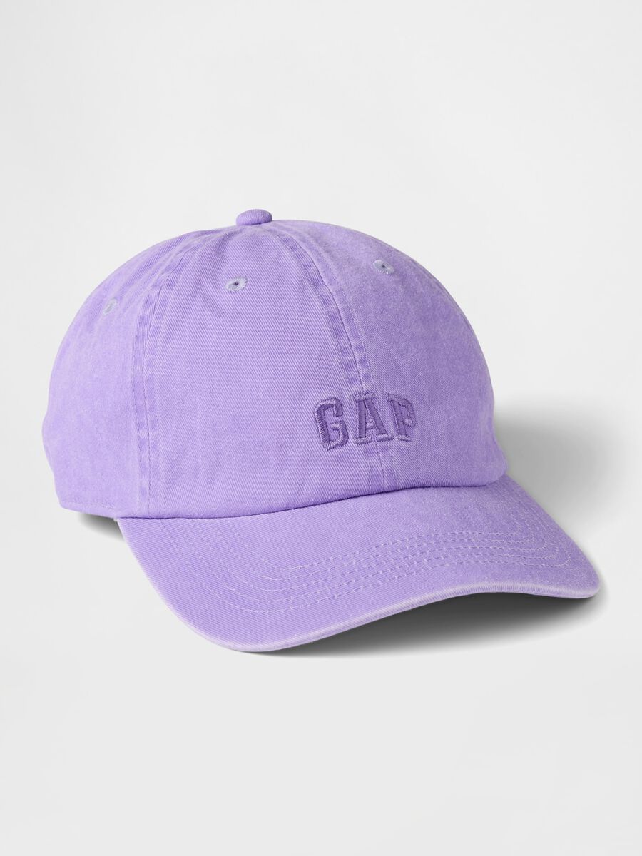 Pink cotton baseball cap_0