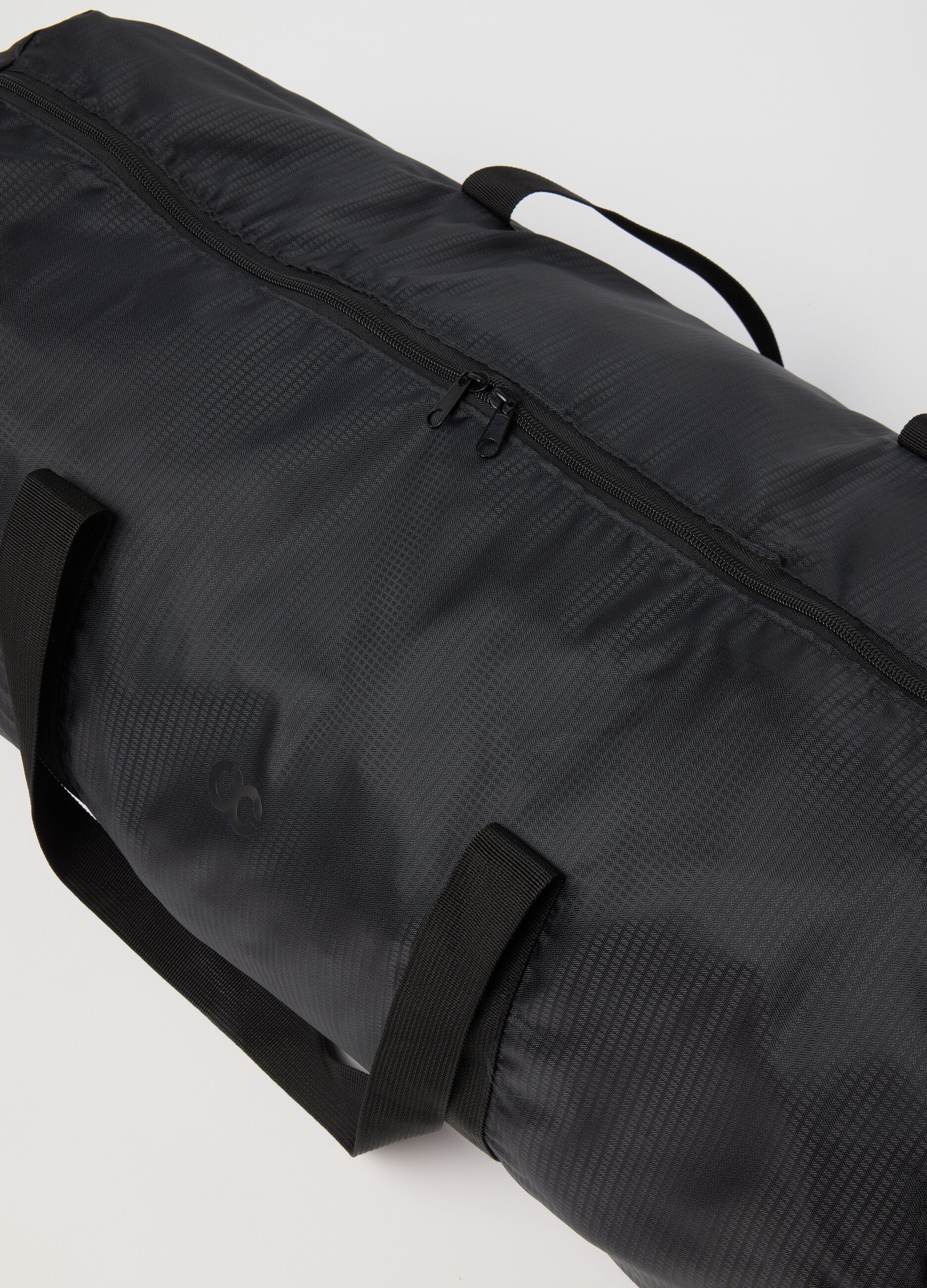 Men's Black Sports Bag