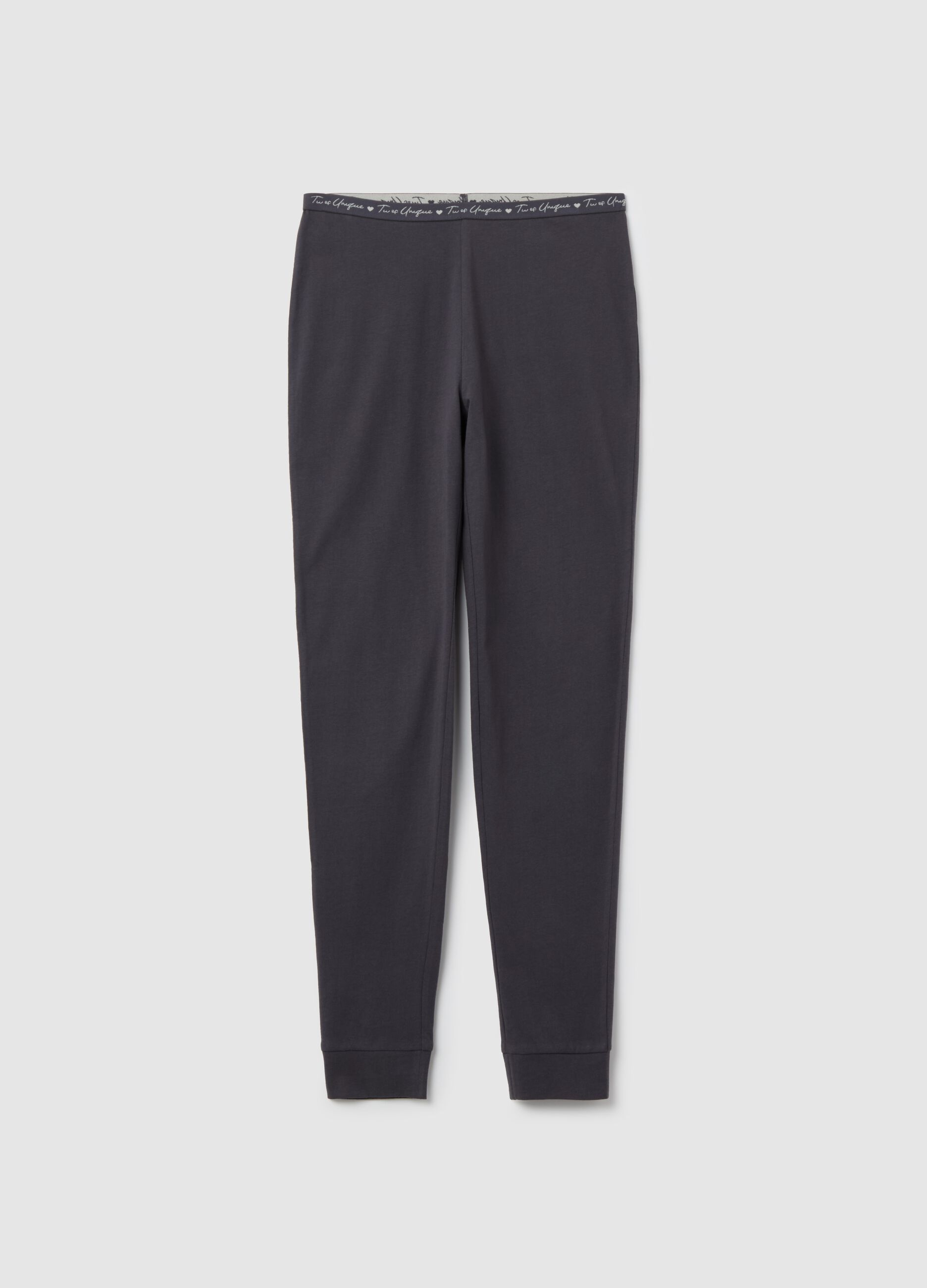 Pantalone pigiama con elastico