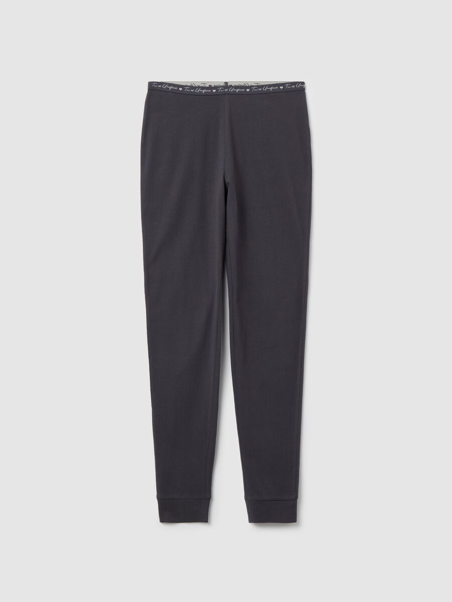 Pyjama bottoms with elastic_4