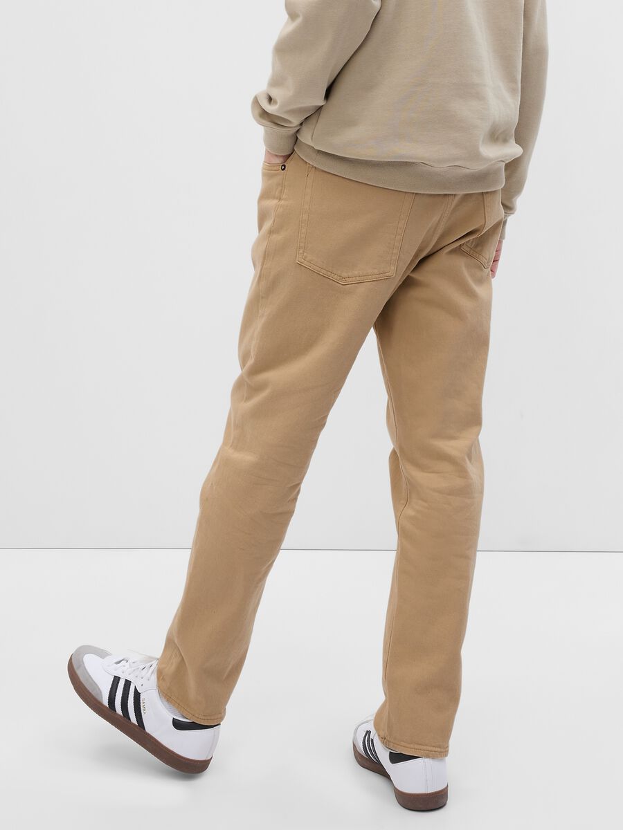 Slim fit stretch trousers_1