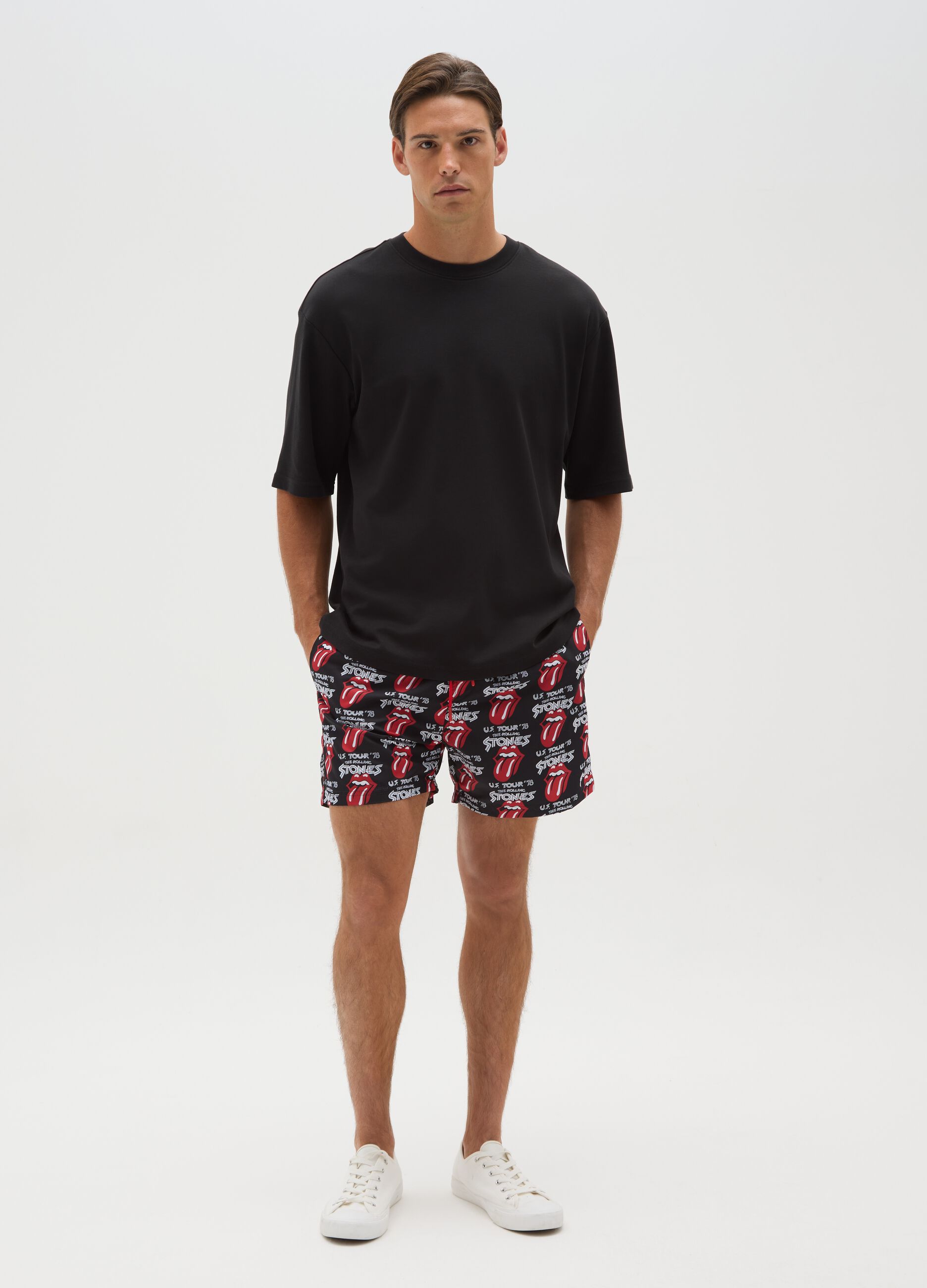 Men's Multicolour Everlast Swim Shorts