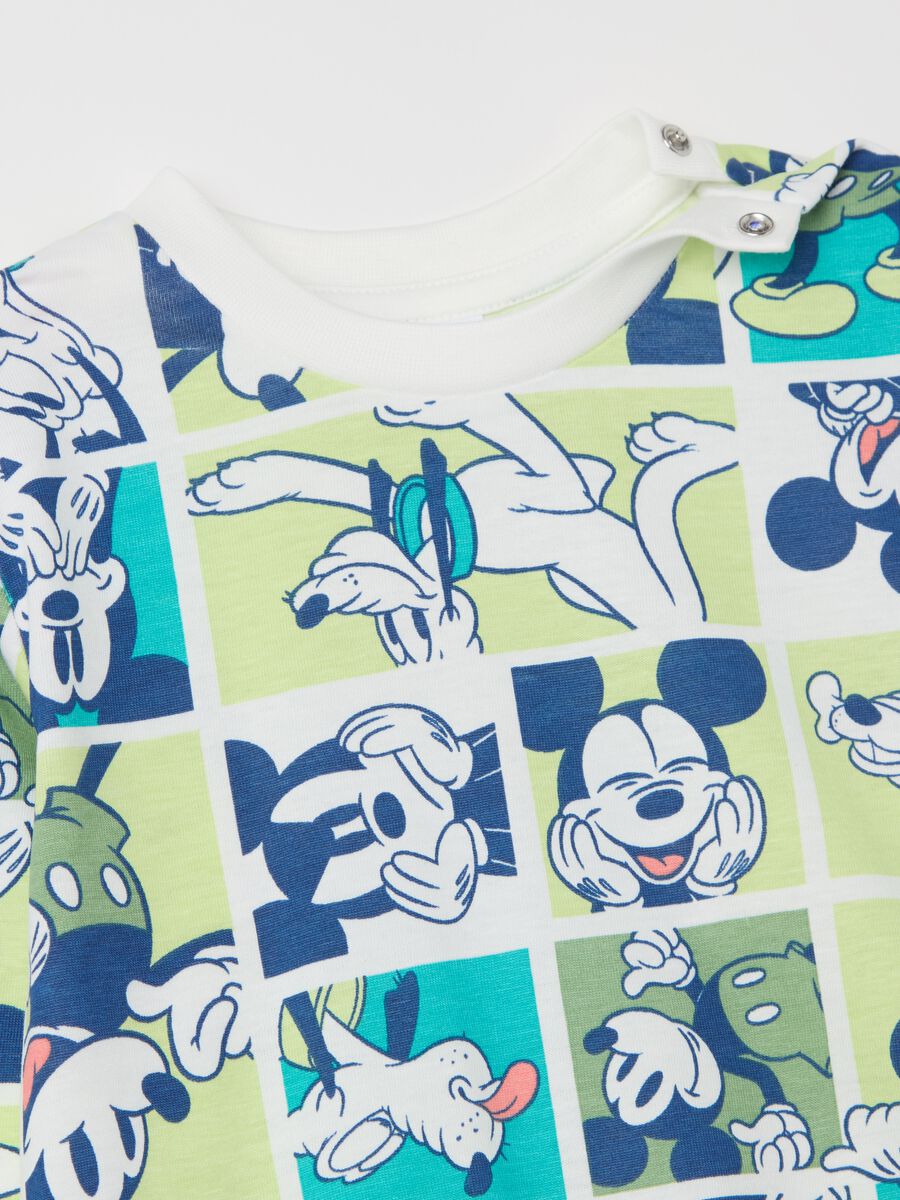 Cotton pyjamas with Mickey Mouse and Pluto print_2