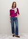 Pink pure wool regular fit sweater_0