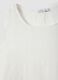 Long white pure linen dress, regular fit_5
