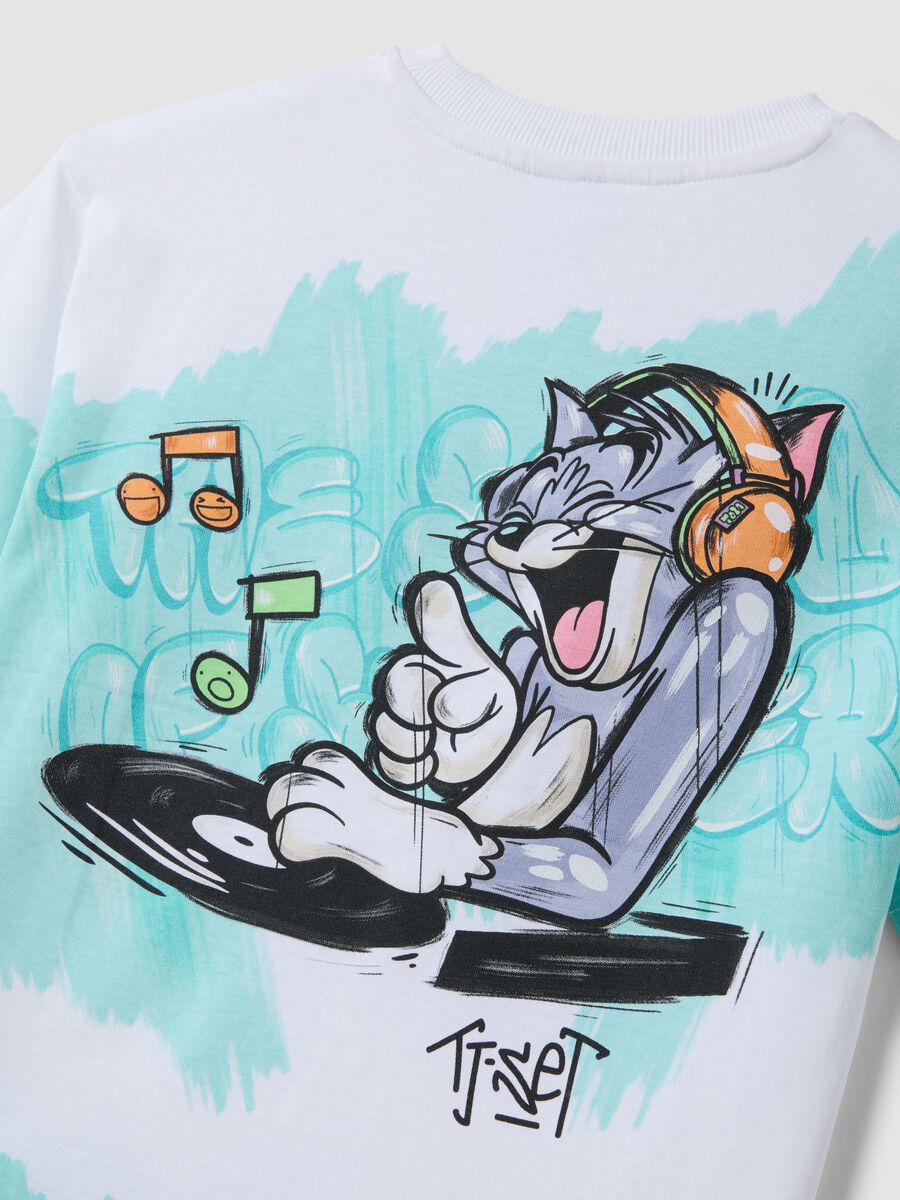 T-shirt in puro cotone multicolor da bambino oversize fit Tom&Jerry_3