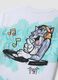 Children's oversized multicolour pure cotton T-shirt featuring Tom&Jerry_3