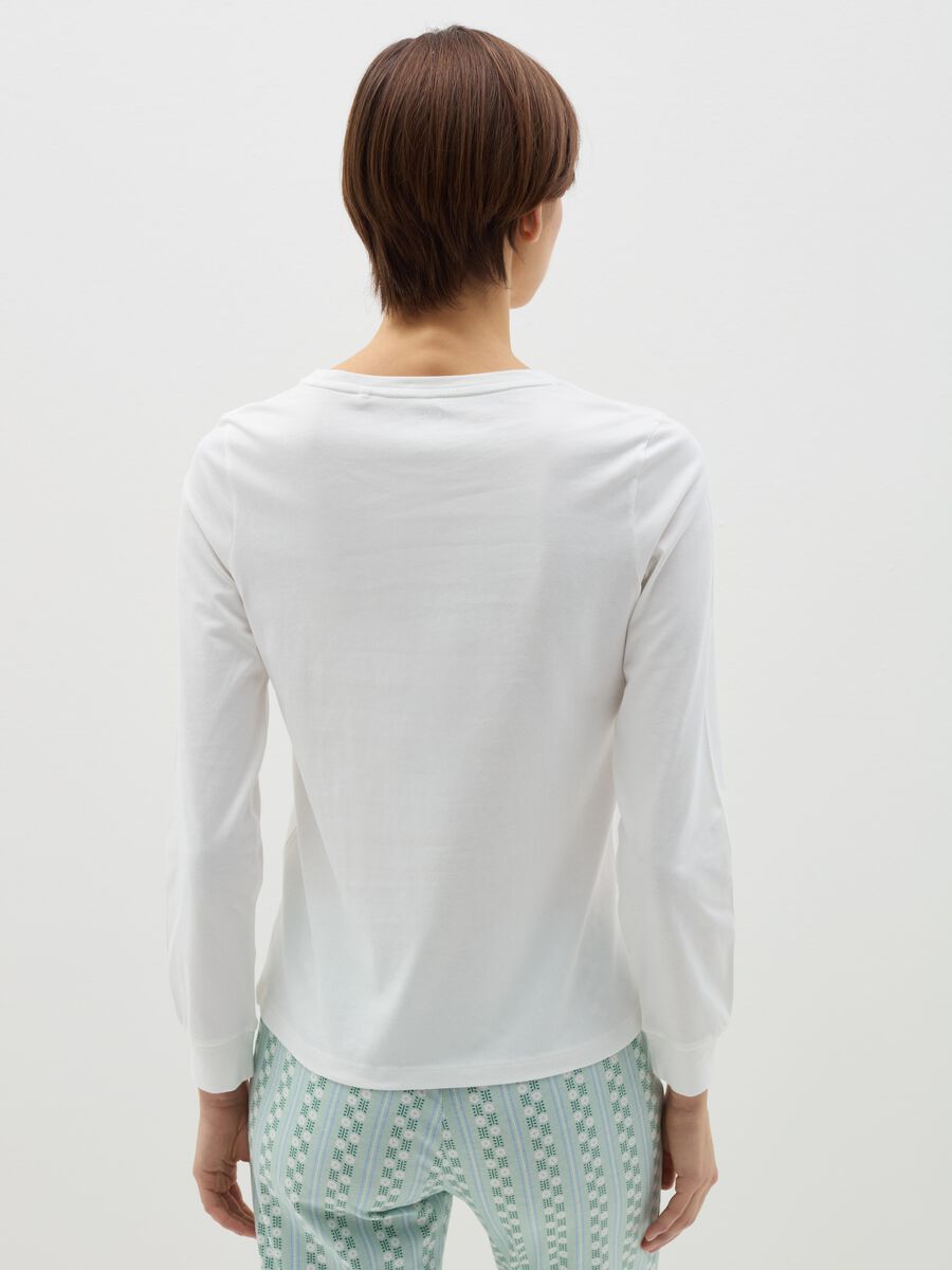 Pyjama top with "Have a Good Day" print_2