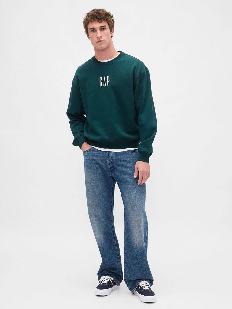 Green Crewneck Sweatshirt_2