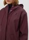 Red rain jacket with zip and hood_3