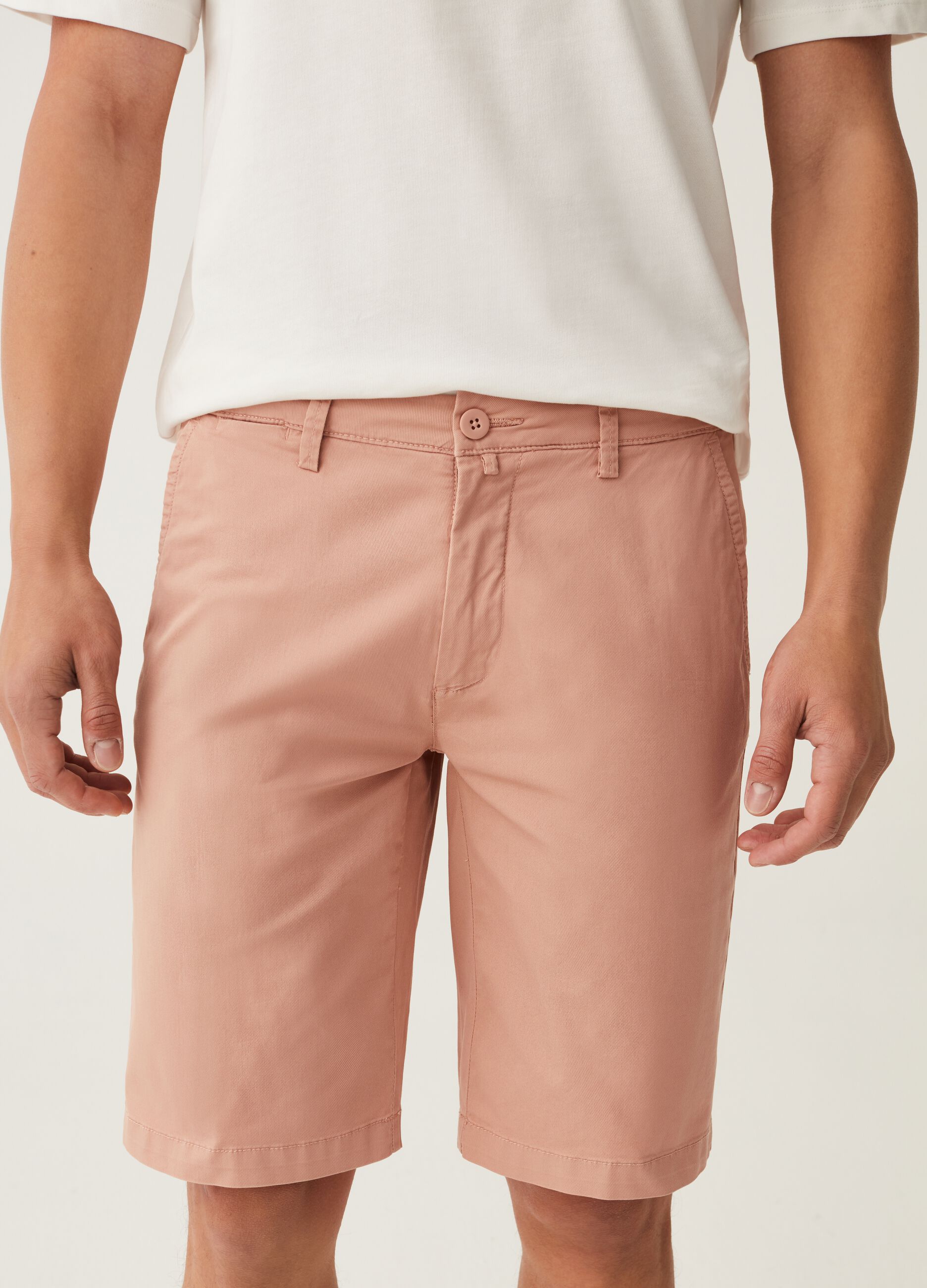 Bermuda chino in twill stretch_1