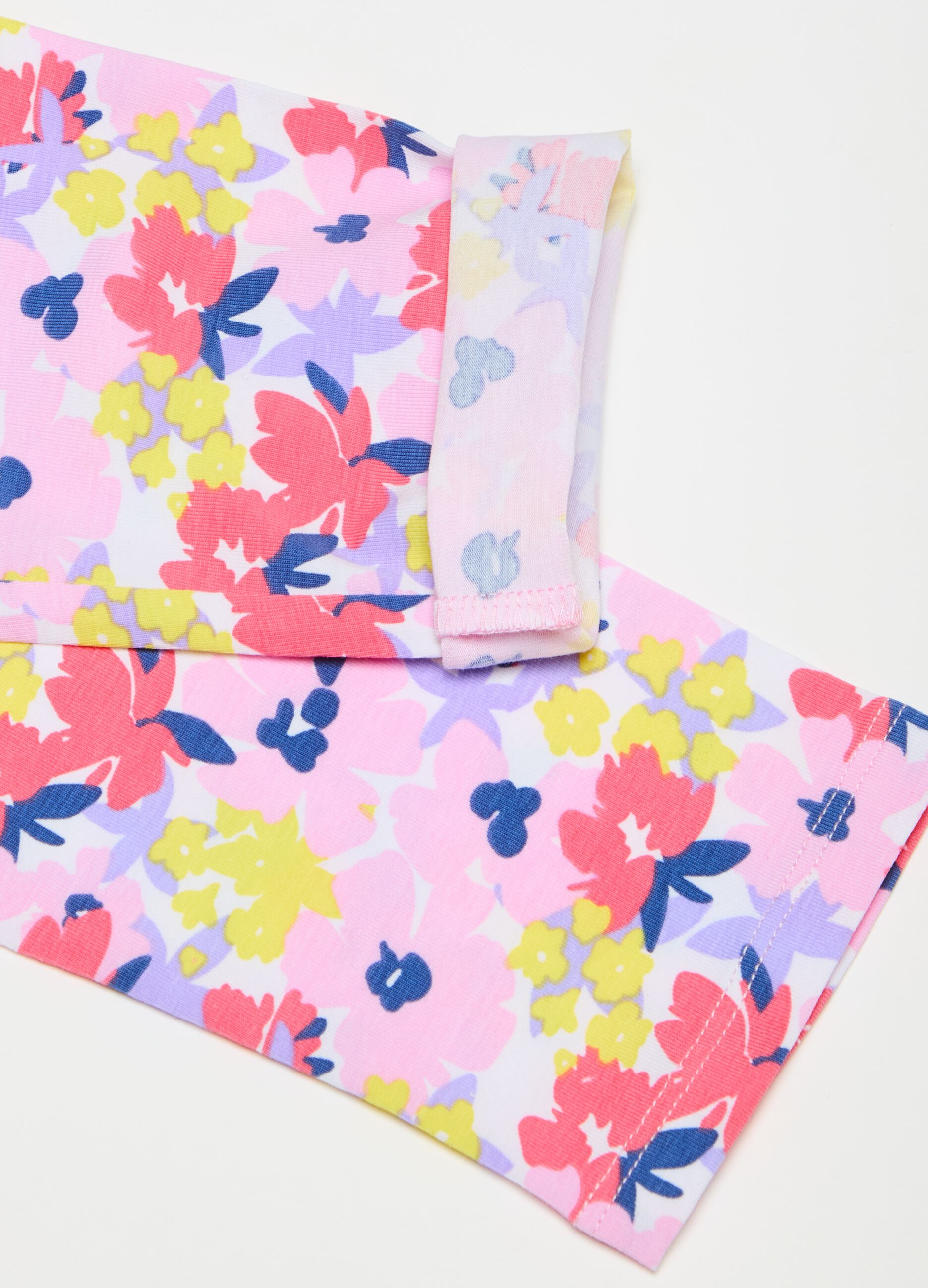 Jogging set with print and diamantés