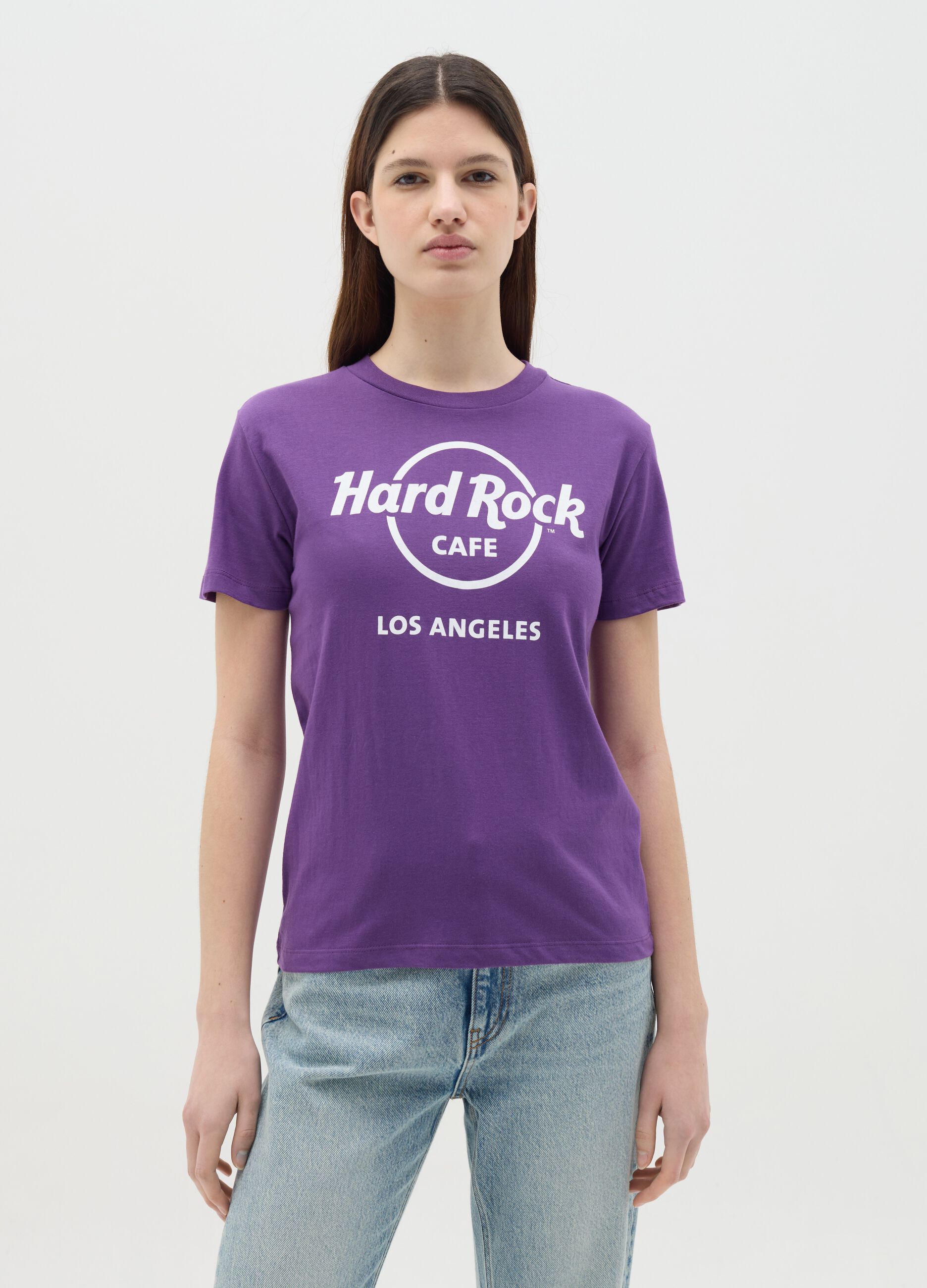 T-shirt stampa Hard Rock Cafè Los Angeles