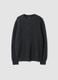 Grey pure cashmere ribbed jumper, regular fit_0