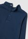 Children's blue pure cotton regular fit t-shirt_3