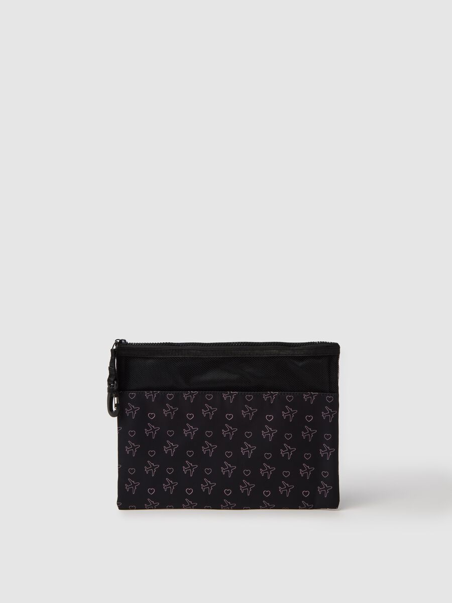 Multicolour pouch with hooks_0