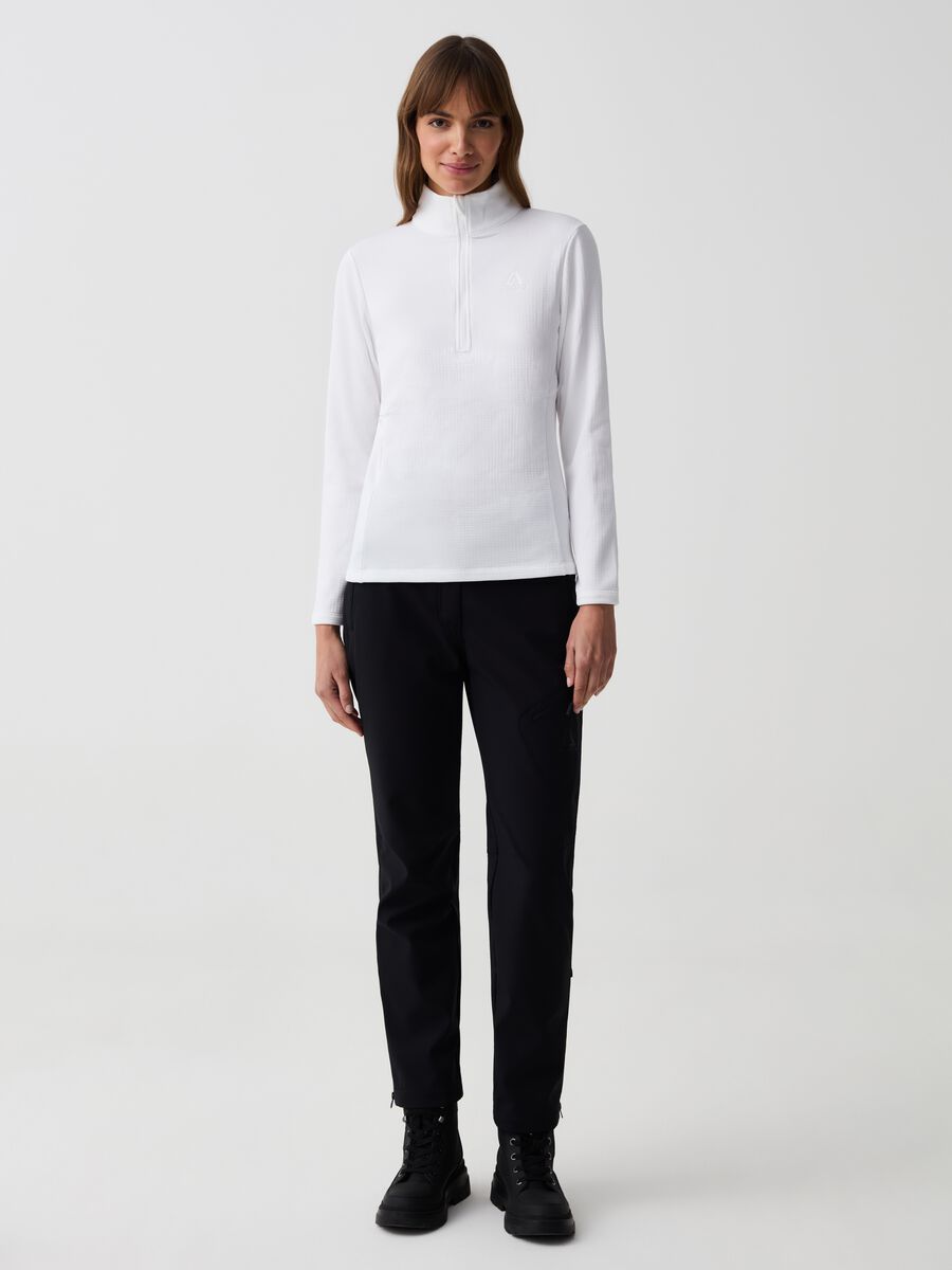 Dolcevita half-zip trama waffle Altavia by Deborah Compagnoni_1