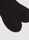 Three-pack of black cotton blend ankle sports socks, regular fit_1