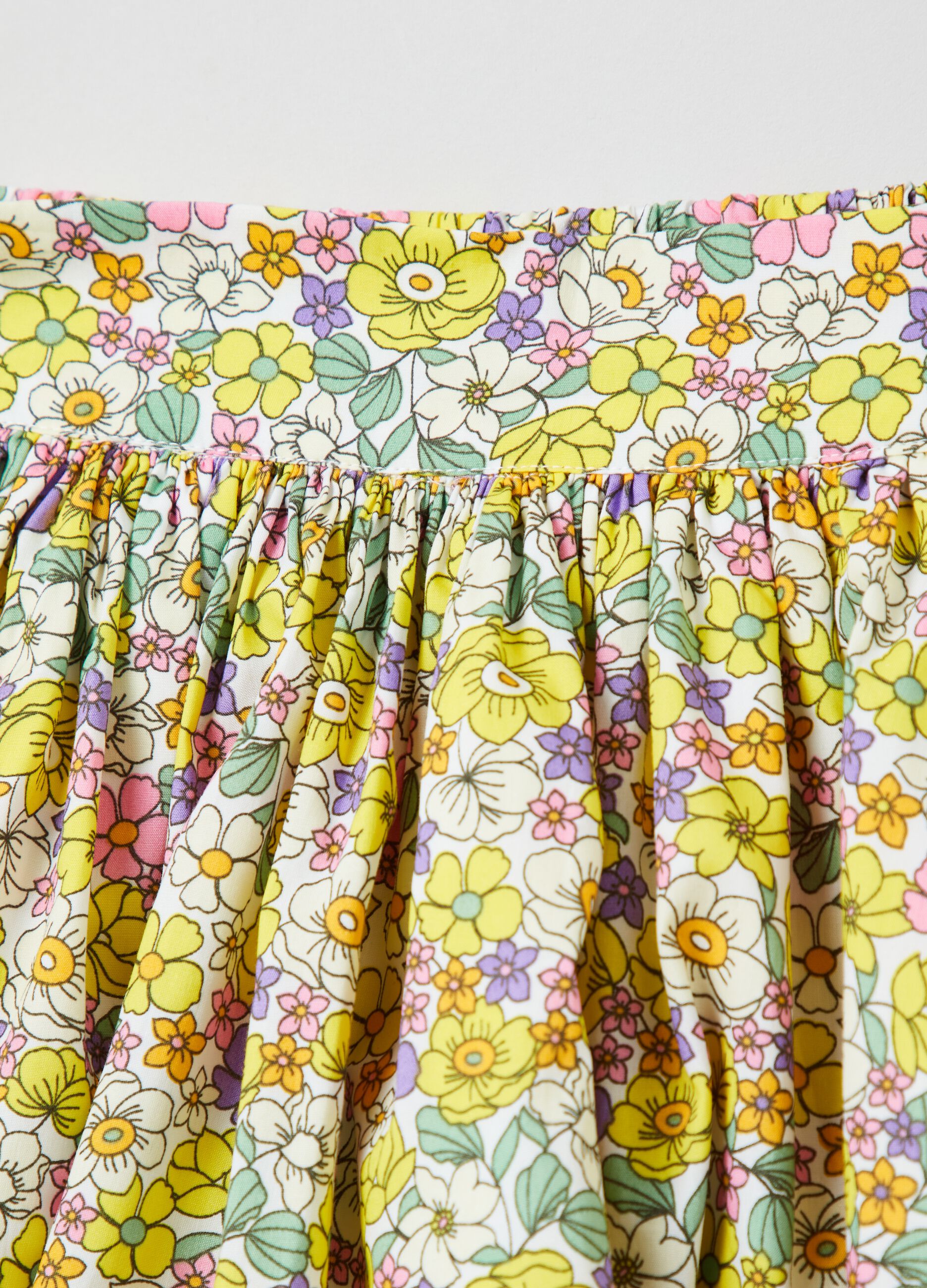 Gonna con stampa floreale_2