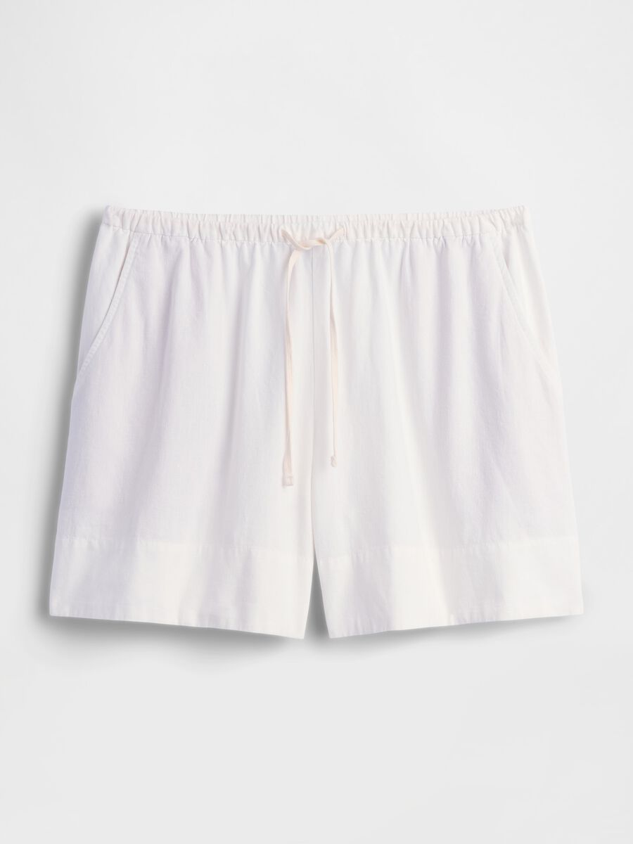 Linen-Viscose Blend Shorts_5