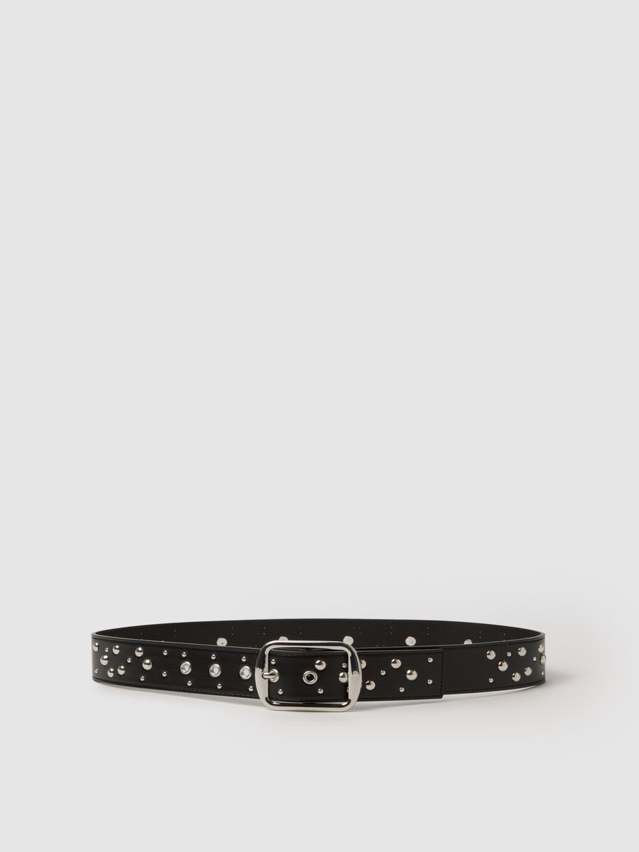Black Studded Belt_0